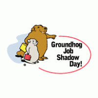 Groundhog Job Shadow Day! logo vector logo