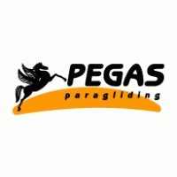 Pegas Paragliding logo vector logo