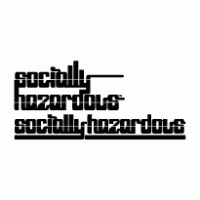 Socially Hazardous logo vector logo