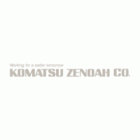 Komatsu Zenoah Co logo vector logo