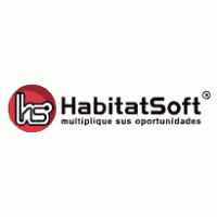 Habitatsoft logo vector logo