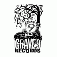 Grave 9 Records logo vector logo