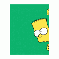 Bart Simpsons logo vector logo
