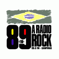 89 FM – A Rбdio Rock logo vector logo