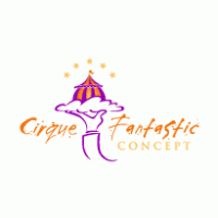 Cirque Fantastic Concept logo vector logo