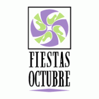 Fiestas de Octubre logo vector logo