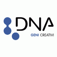 DNA Geni Creativi logo vector logo