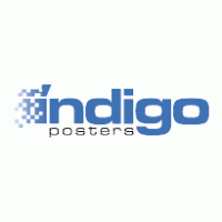 Indigo Posters logo vector logo