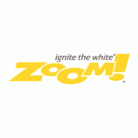 Zoom! Whitening logo vector logo