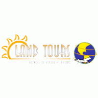LAND TOURS logo vector logo