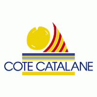Cote Catalane logo vector logo