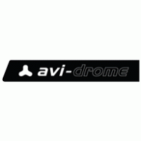 Avi drome logo vector logo