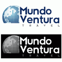 mundoventura viajes y turismo logo vector logo
