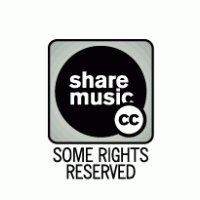 Creative Commons Share Music logo vector logo