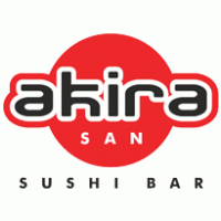 Akira San Sushi Bar logo vector logo