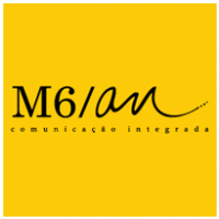 M6AM comunicação integrada logo vector logo
