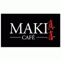 Maki Café logo vector logo