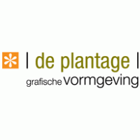 de plantage grafische vormgeving logo vector logo