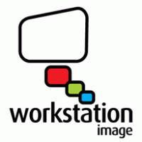 Workstation Image logo vector logo