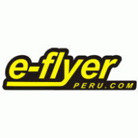 e-flyer peru logo vector logo