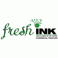 fresh ink logo vector logo