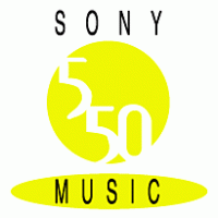Sony Music 550 logo vector logo