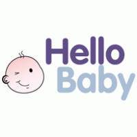 Hello Baby logo vector logo