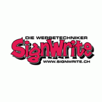 SignWrite logo vector logo