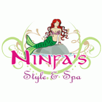 Ninfa’s Style and Spa logo vector logo