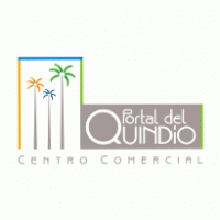 Portal del Quindio Centro Comercial logo vector logo