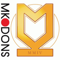 Milton Keynes Dons FC logo vector logo
