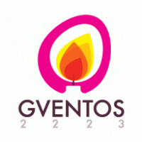Gventos 2223 logo vector logo