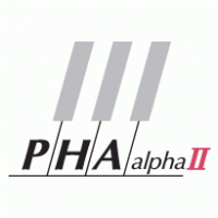 PHA alpha II logo vector logo