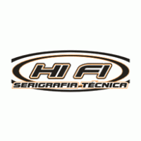 HI FI Serigrafia Tecnica logo vector logo