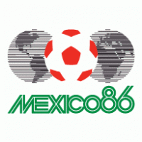 Mexico 86 logo vector logo