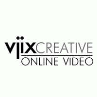 VJIX Creative Online Video Production logo vector logo