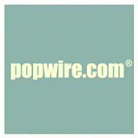 Popwire logo vector logo