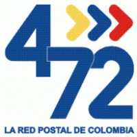 Red Postal de Colombia logo vector logo