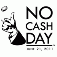 No Cash Day logo vector logo