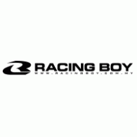 Racing Boy logo vector logo