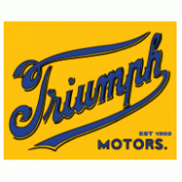 Triumph 1902 logo vector logo