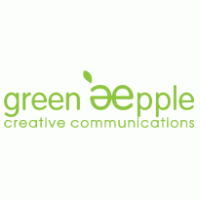 Green Apple logo vector logo