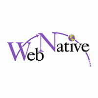 WebNative logo vector logo
