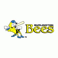 Burlington Bees logo vector logo