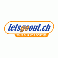 letsgoout.ch logo vector logo