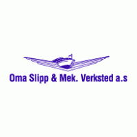 Oma Slipp & Mek. Verksted AS logo vector logo