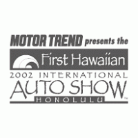 First Hawaiian International Auto Show logo vector logo