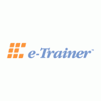 e-Trainer logo vector logo