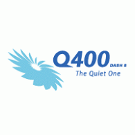 Q400 Dash 8 logo vector logo