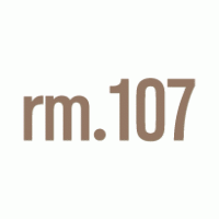 rm.107 logo vector logo